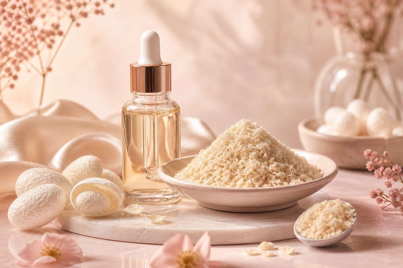 Kibisu Silk Sericin Waste